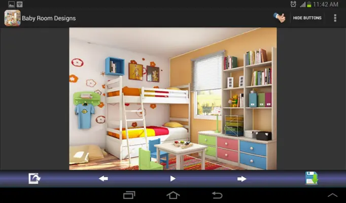 Baby Room Designs android App screenshot 1